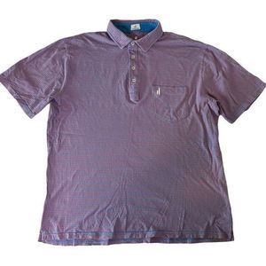 Johnnie-O Stripped Polo shirt size XL